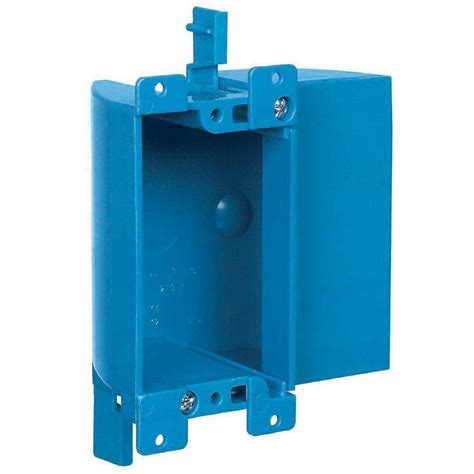 carlton blue 1-gang 17 cubic inch shallow electrical box|carlon b117rsw outlet.